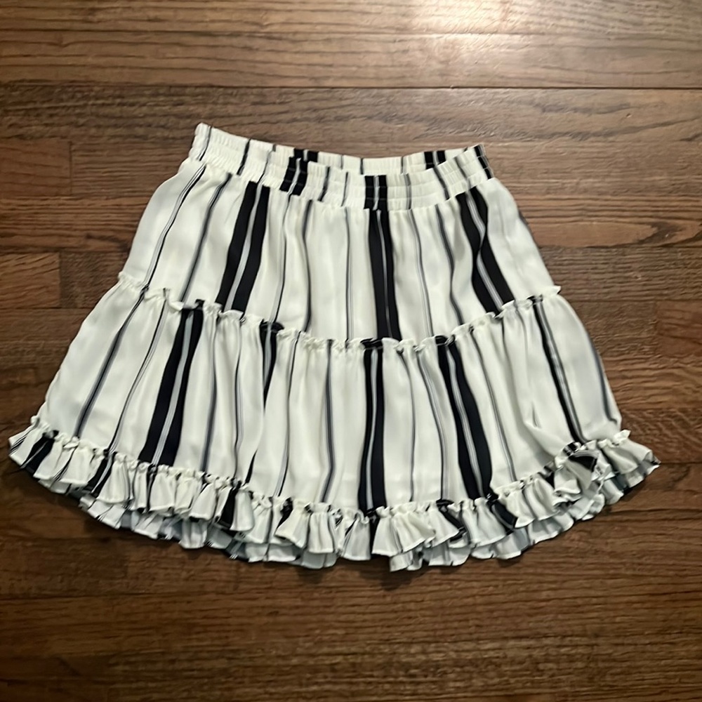 Striped Mini Skirt